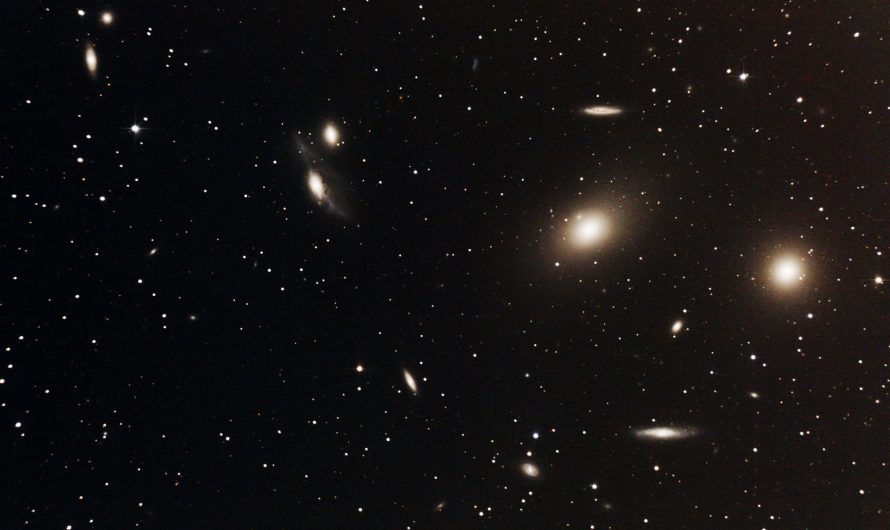 M84-M86 &co Chaîne de Markarian